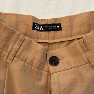 Zara Camel Brown Pants